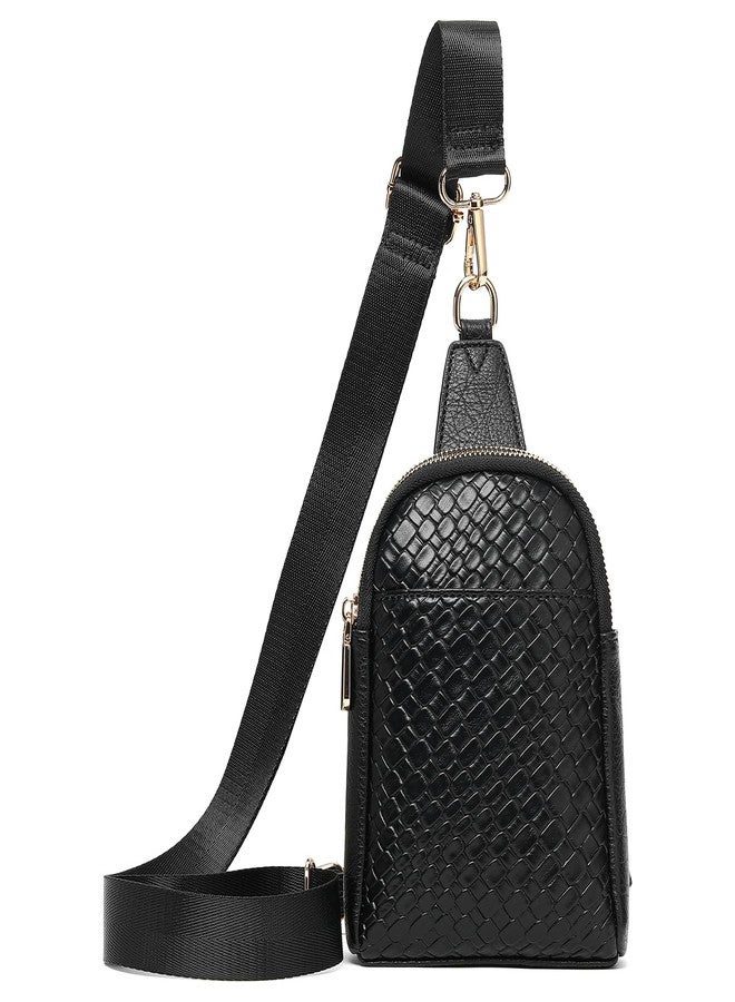 SENDEFN Small Sling Bag Crossbody Bags for Women Vegan Leather Cell Phone Cross Body Purse Fanny Packs Chest Bag for Women - Image 1