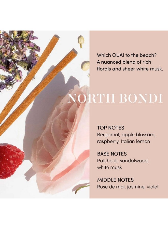 Ouai كريم تجعيد الشعر كريم تحديد تجعيد الشعر لتجعيدات الشعر المرطبة اللامعة والباباسو وزيت جوز الهند وزيت بذور الكتان وزيت بذور الشيا وكبريتات البارابين والفثالات ومنتجات الشعر المجعد الخالية من السيليكون (8 أونصة سائلة) - Image 4