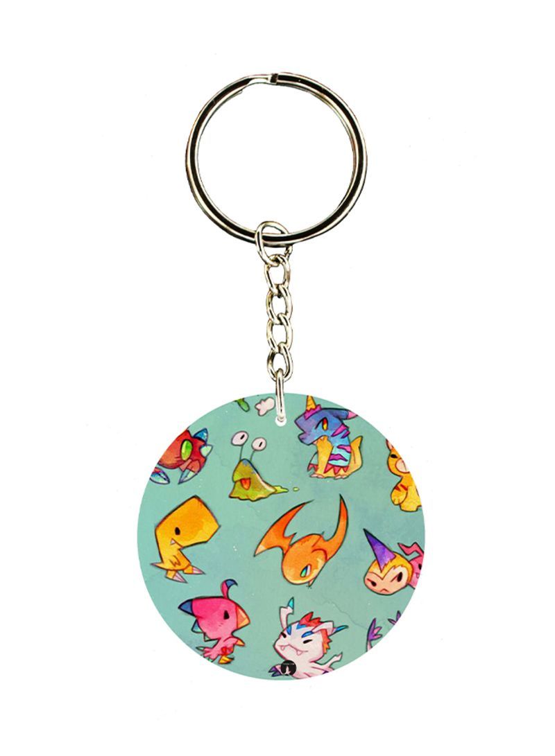 Anime Digimon Key Chain