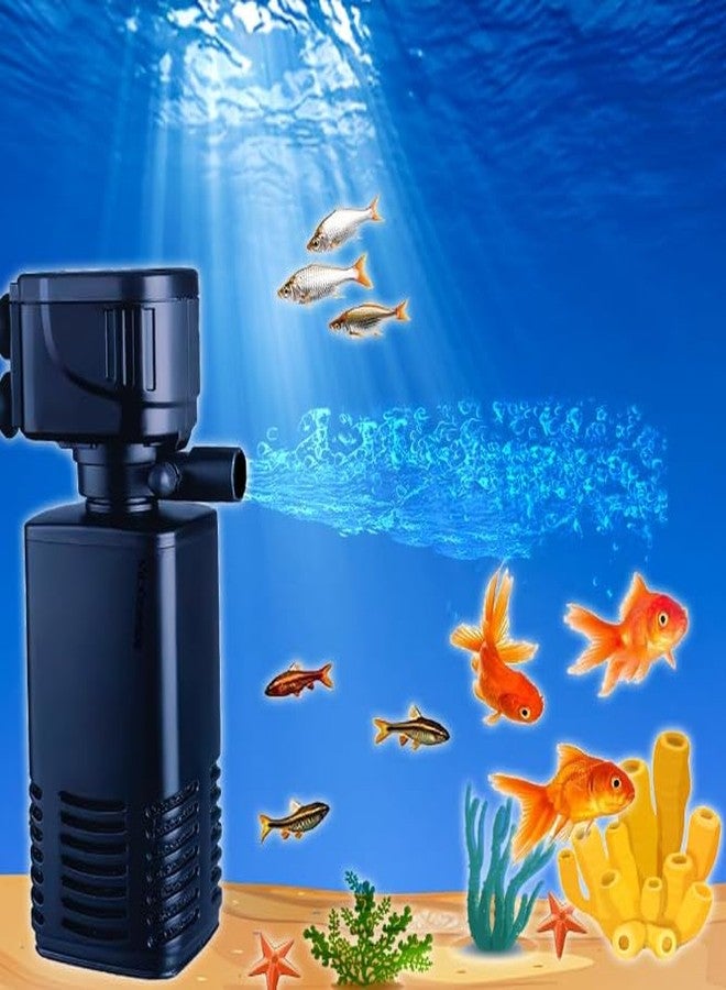 RS Electrical Aquarium Internal Filter (RS-1000F | 15W | 650L/H) - Ideal Corner Aquarium Filter for - Image 3