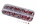 Allstarco Over 2100 Pieces Red Ruby Lt Siam Flat Back Glass Rhinestones Crystals for Nail Art Kit 6 Sizes (1.4mm - 4.8mm) - Image 2