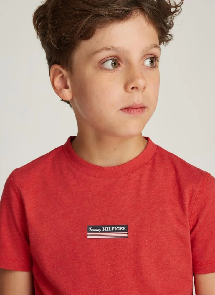 تومي هيلفيغر Youth Monotype Essential Regular T-Shirt