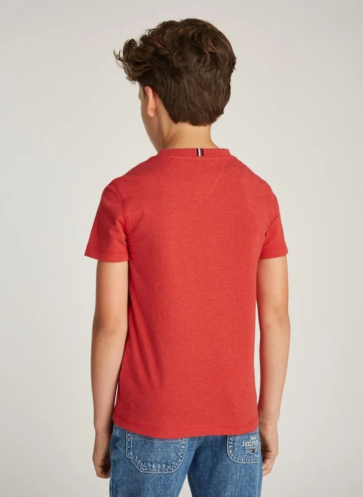 تومي هيلفيغر Youth Monotype Essential Regular T-Shirt