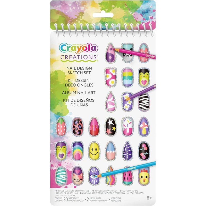 Crayola مجموعة تصميم الأظافر من كرايولا كريشنز - Image 1