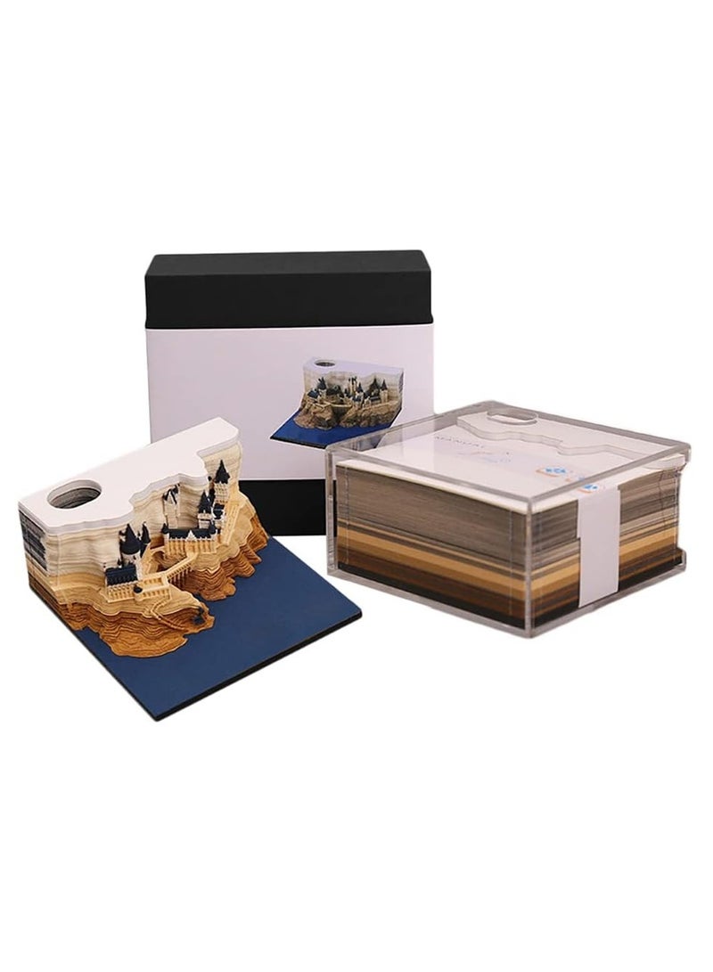Generic 3D Magic Castle Hogwarts Sculpture Notebook Desk Decoration Gift  - Image 1