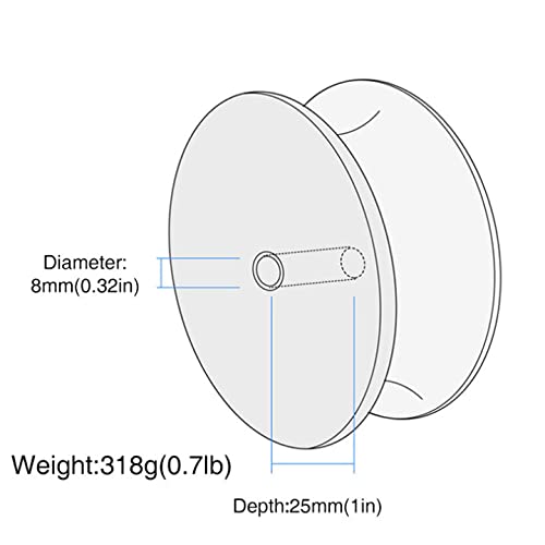 FEMELI Record Weight Stabilizer, Record Clamp for Vinyl LP Turntable Record Player Disc(Black) - Image 4