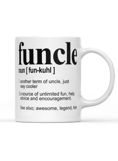 LIT Coffee Mug Funny uncle DefinationWhite Mug Funcle Defination Best Uncle Gifts  - Image 1
