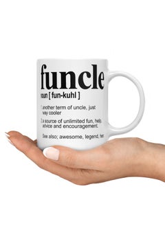 LIT Coffee Mug Funny uncle DefinationWhite Mug Funcle Defination Best Uncle Gifts  - Image 3