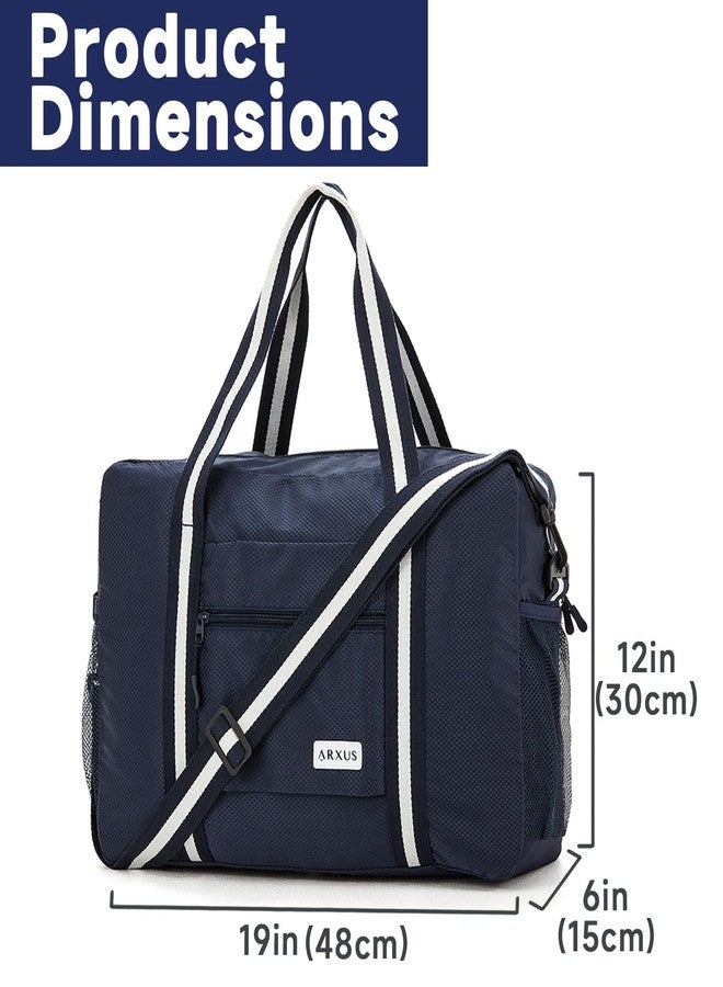 Arxus Travel Lightweight Water-resistant Foldable Storage Carry Luggage Duffle Tote Bag - Image 3