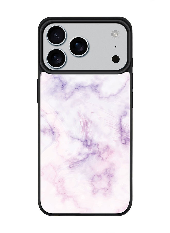 Stylizedd iPhone 17 Pro Max Case, [Compatible with MagSafe] Slim Magnetic cover Phone Case iPhone 17 Pro Max -Marble Print Cotton Candy - Image 1