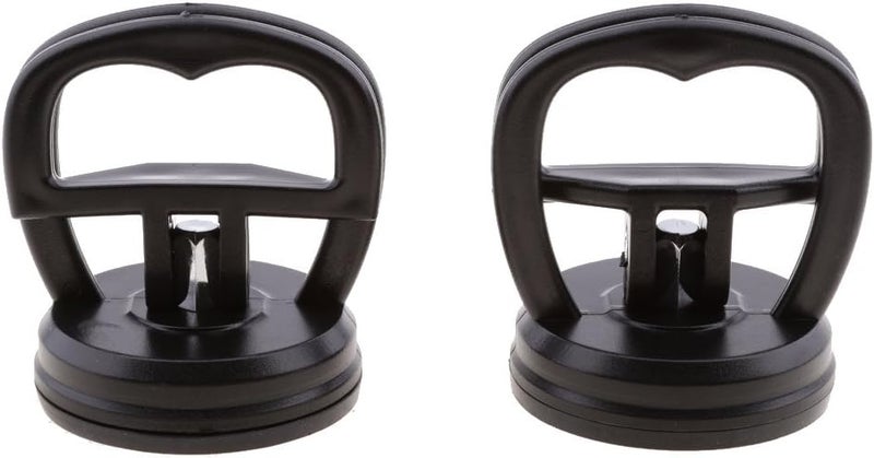 klarako Heavy Duty Suction Cups, 2 Pcs Screen Sucker Cup Repair for iMac, iPhone, iPad, Computer, Tablet or Other LCD Screen  Black - Image 1