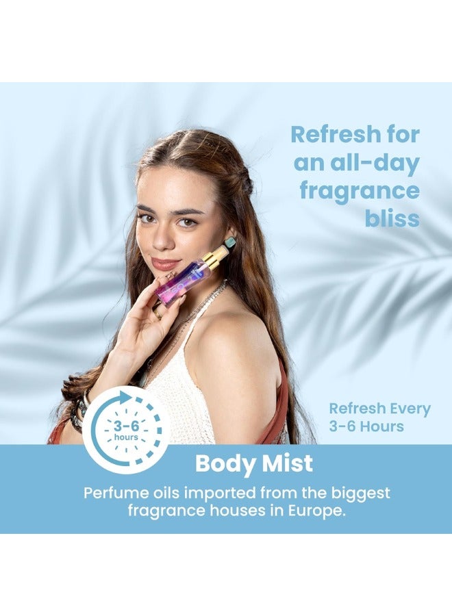 So..? So...? Summer Escapes Bali Breeze Body Mist For Women | 200ml | Pack of 3 | Tropical & Refreshing Women's Fragrance | Long-Lasting Fragrance Spray | Perfect for Daily Wear & Holiday Vibes - Image 5