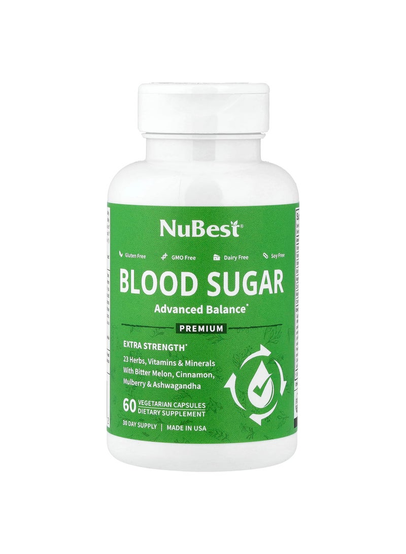 Blood Sugar, 60 Vegetarian Capsules