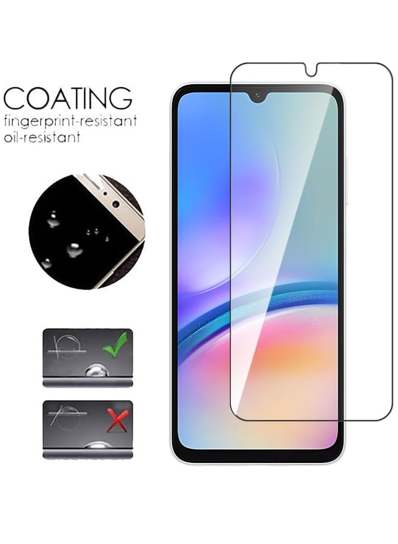 2 Pack Samsung Galaxy A07 Screen Protector | Tempered Glass Compatible with Samsung Galaxy A07| Screen Protector Full HD Quality Tempered Glass Anti-Scratch Edge to Edge Coverage with Easy Installation Kit - Black - Image 3