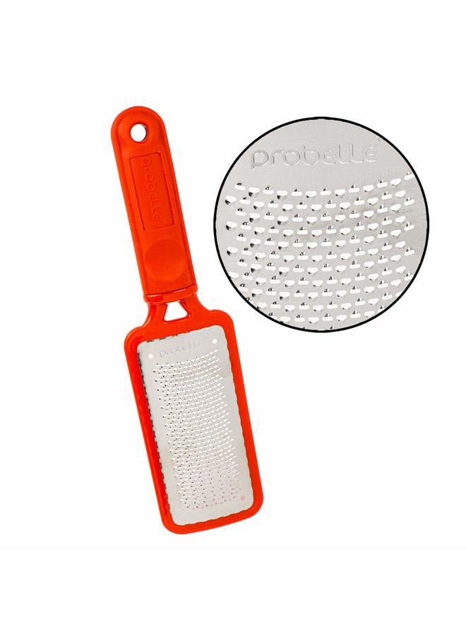 Probelle Metal Foot File Pedicure Rasp, Red, Full Size - Image 4