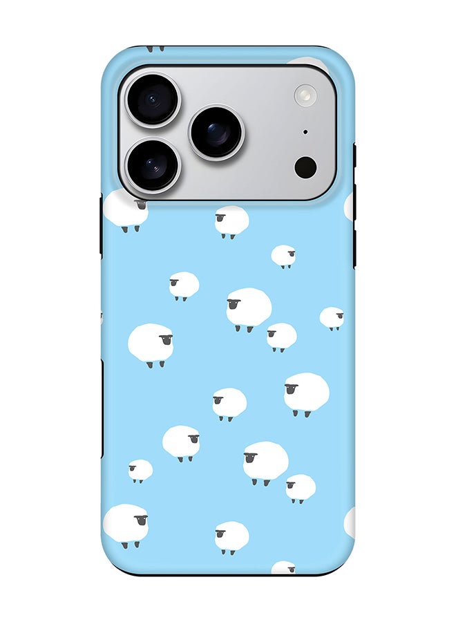 Stylizedd Tough Pro Magnetic Case for iPhone 17 Pro, Dual Layer hybrid PC + TPU Mobile Cover Matte - Counting Sheep