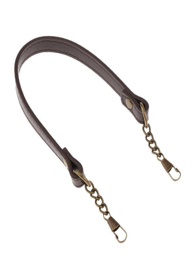 ATORSE UJEAVETTE Short Bag Strap Replacement Pu Leather Handbag Handle DIY Bag Belts Brown - Image 5