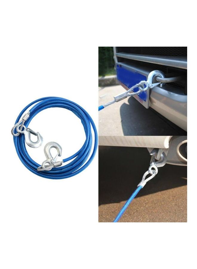 Loquat Heavy-Duty Car Wire Tow Rope - Image 3