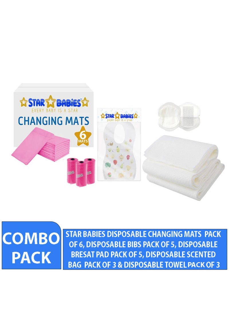STAR BABiES حزمة مستلزمات الأطفال - حزمة من 5 - Image 1