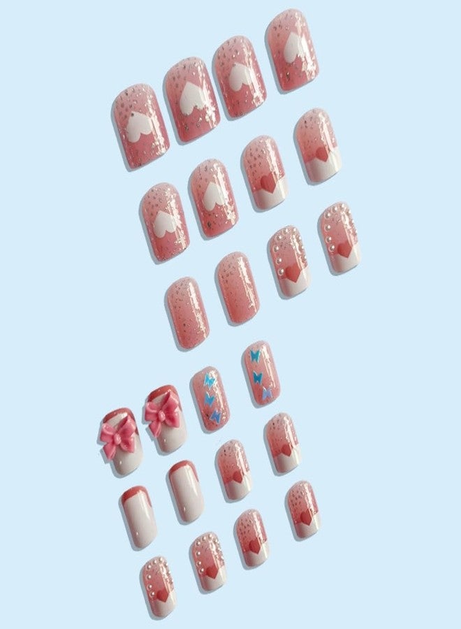 KILLFE Artifical Nails For Women | Reusable | Vibrant | Durable Acrylic Nails | Multicolor (NP-96) - Image 4