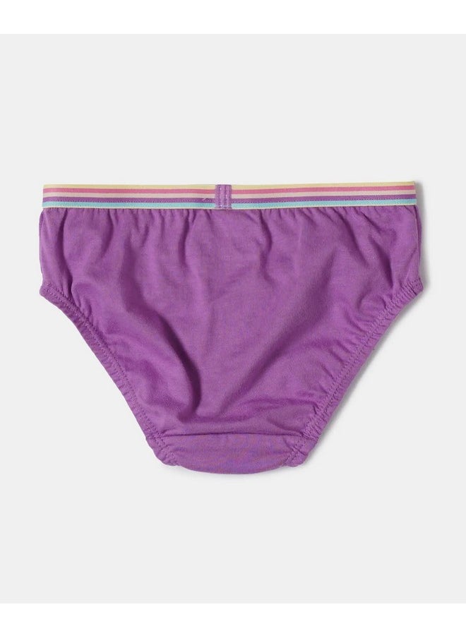 JOCKEY - Jockey Girls Super Combed Cotton Panties with Ultrasoft Waistband_Pack of 3_Colors & Prints May Vary_Style_SG11_Assorted_11-12 Yrs - Image 1