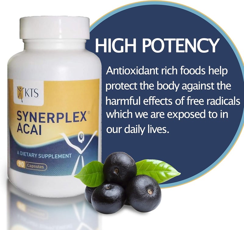 Synerplex Acai Capsules  All Natural Superfood Supplement for Overall Health  Support Berry Supplement - Image 3