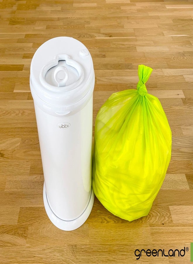 Greenland Biodegradable Diaper Pail Bags Compatible with Ubbi - Lemon Scented (75 Bags, 13 Gallons) - Image 5