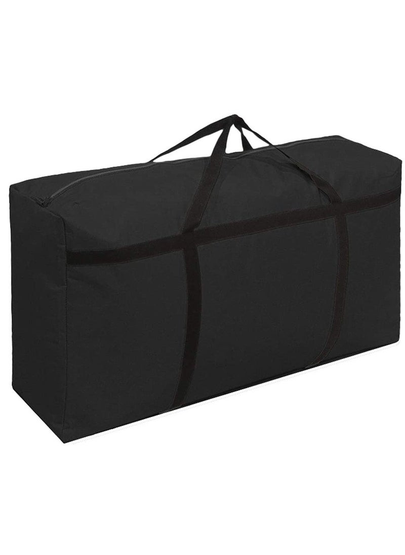 HomarKet Foldable Oversized Waterproof Storage Bag Organizer With Zips Black 230L  - Image 1