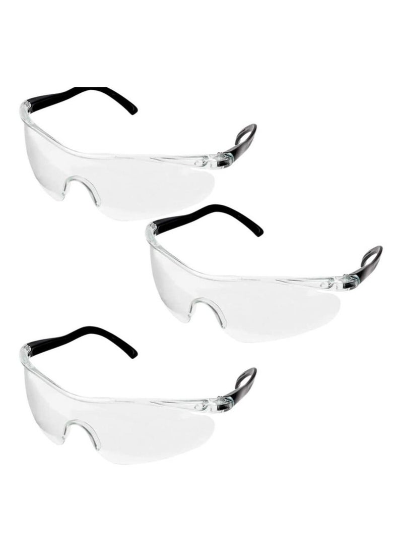 SYOSI Transparent Eyes Protective Glasses Full Eyes Protection Goggles for Kids men and women, Prevent Droplets and Waterproof, Windbreak sand for Outdoor, Bike Race, Travel, Pool Swimming Party  - Image 2