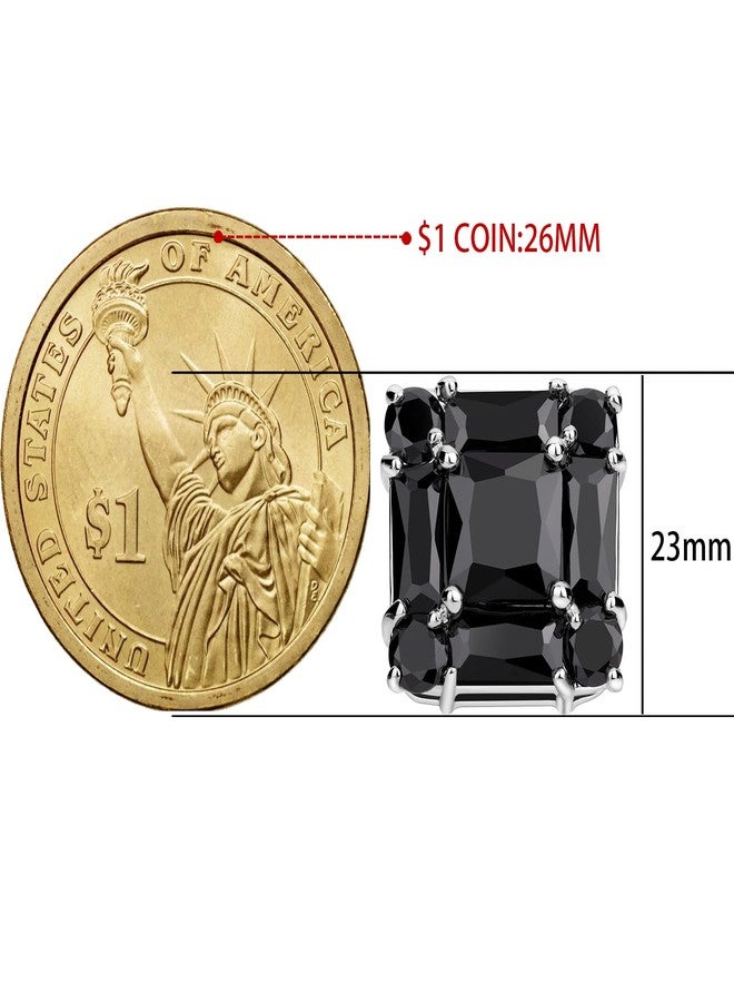 هاوسن أزرار أكمام لامعة لقميص رجالي أنيق أو بدلة، في علبة هدايا، تتناسق بسهولة مع ربطة عنق سادة بألوان الأحمر والأبيض والأسود والأزرق، من تصميم هاوسون. - Image 5