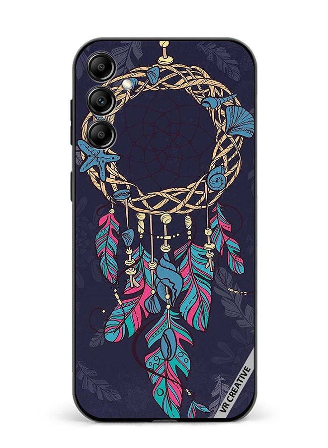 VR CREATIVE غطاء واقي لهاتف سامسونج جالاكسي M54 بتصميم صائد الأحلام متعدد الألوان - Image 1