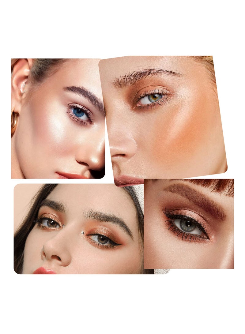 SYOSI Eyeshadow Palette, Vintage Cameo Eye Shadows Palette,  Nude Eye Shadow Pallets For Women, Matte and Shimmer High Pigmented Eyeshadow Long Lasting Blendable Makeup Palettes - Image 3