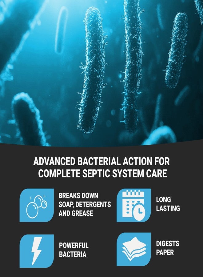 Roebic K-87 Liquid SGP Soap, Grease and Paper Digester with Bacteria, Eliminates Buildup in Pipes and Protects from Clogs, Treats 1500 Gallons, 32 fl oz Concentrate - Image 5
