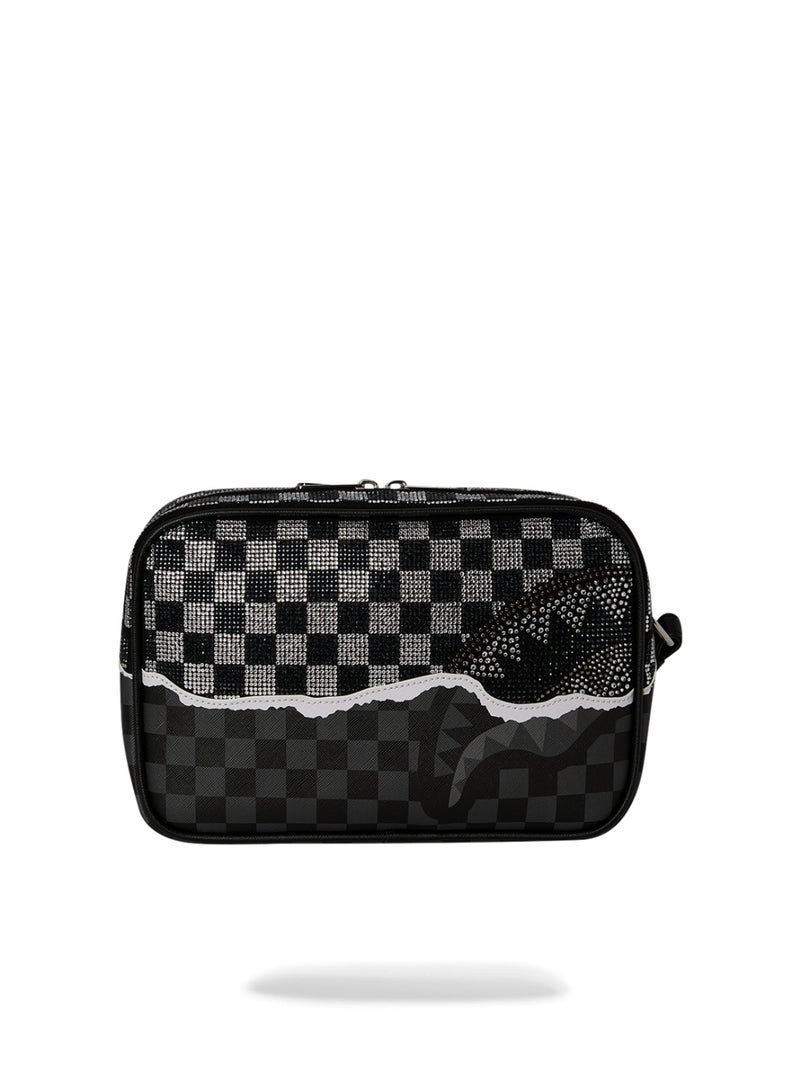 SPRAYGROUND SG GOLD DIAMOND TEAR TOILETRY BAG - Image 3