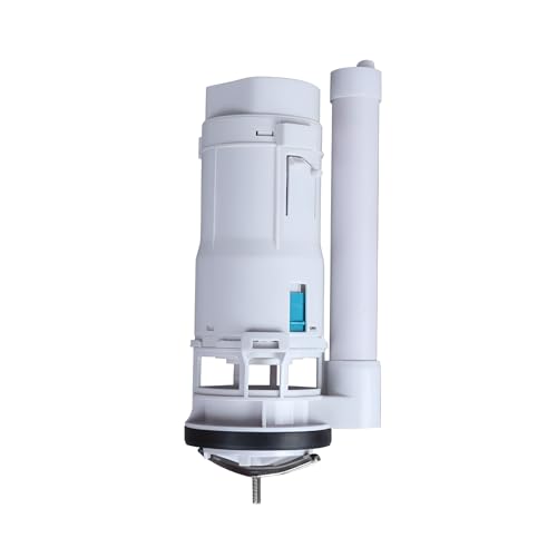 LUXART 10 Inch ABS Material Siphon – 25 CM Siphon Water Saving Dual Flush Valve,DIY Flush TanK Repair Kit Flush Tank Fittings For One Piece Western Toilet |Easy Install (1 Piece Set) - Image 1