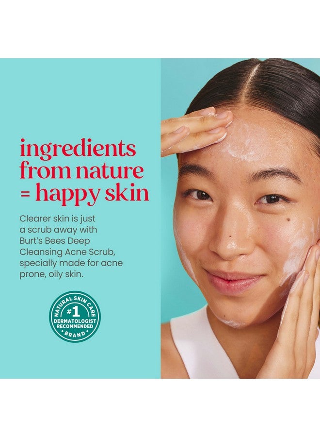 بيرتس بيز مقشر حب الشباب العميق المتوازن والواضح من بيرتس بيز، علاج حب الشباب بحمض الساليسيليك مع سيكا، كريم مقشر للوجه يساعد على فتح المسام وتقليل حب الشباب، 4 أونصة - Image 5