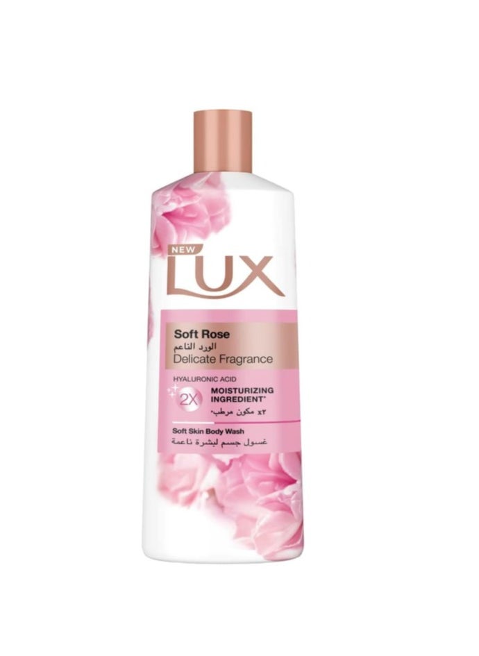 Lux Perfumed Body Wash Soft Rose 500ml  - Image 1