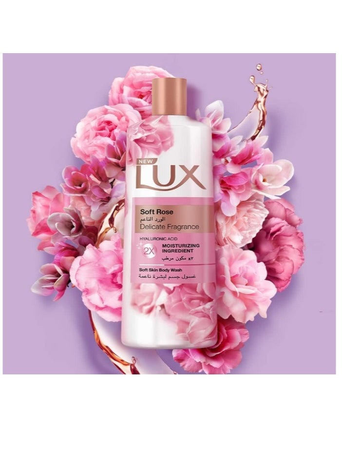 Lux Perfumed Body Wash Soft Rose 500ml  - Image 2