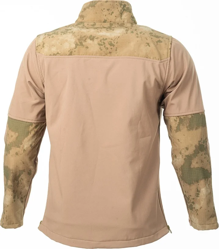 Karcamp 5-Pocket Unisex Softshell Waterproof Jacket with Pocket Cover