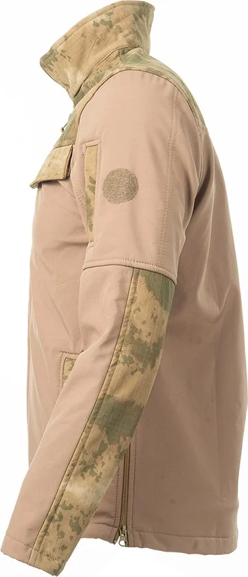 Karcamp 5-Pocket Unisex Softshell Waterproof Jacket with Pocket Cover