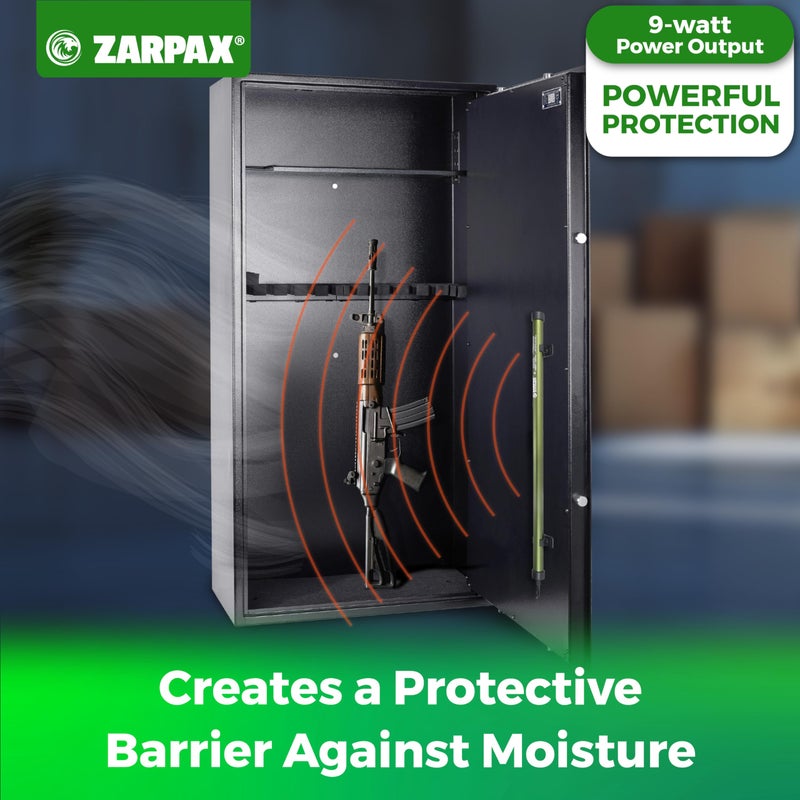 ZARPAX Gun Safe Dehumidifier Rod | Dehumidifier Rod For Enclosed Spaces, Gun Safe & Cabinets | Protect Valuables & Stop Humidity, Moisture, & Corrosion | Comes with 2 Mounting Brackets | 12''/30cm - Image 3