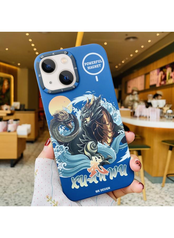 WK Case For iPhone 13 WPC-019 Gorillas Series Cool Magnetic Phone Case - Image 2