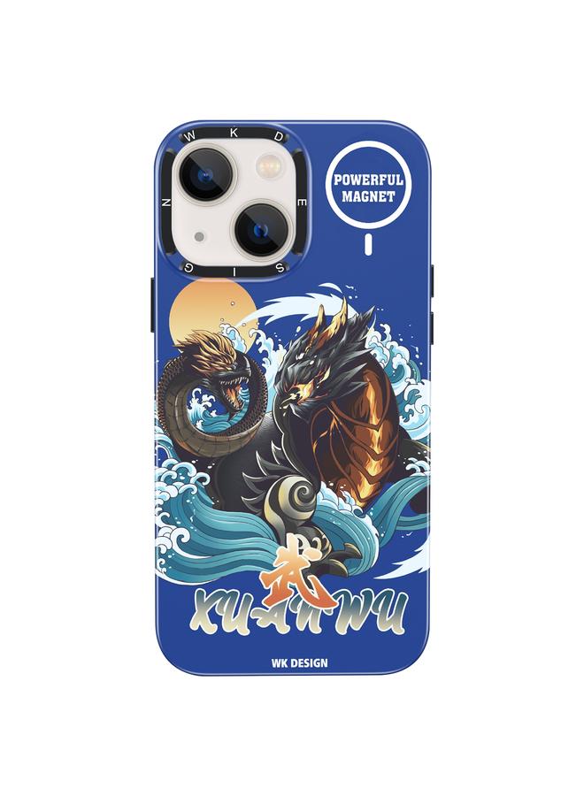 WK Case For iPhone 13 WPC-019 Gorillas Series Cool Magnetic Phone Case - Image 1