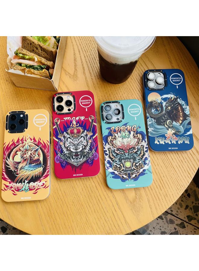 WK Case For iPhone 13 WPC-019 Gorillas Series Cool Magnetic Phone Case - Image 5