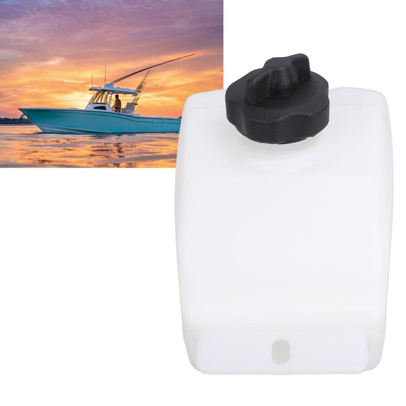 Outboard Fuel Tank 309-70010-3 Premium ABS Construction Boat Gas Tank - Secure Tight Seal High Capacity Fuel Tank for Tohatsu 2.5 3.5HP 2 Stroke Outboards - Image 2