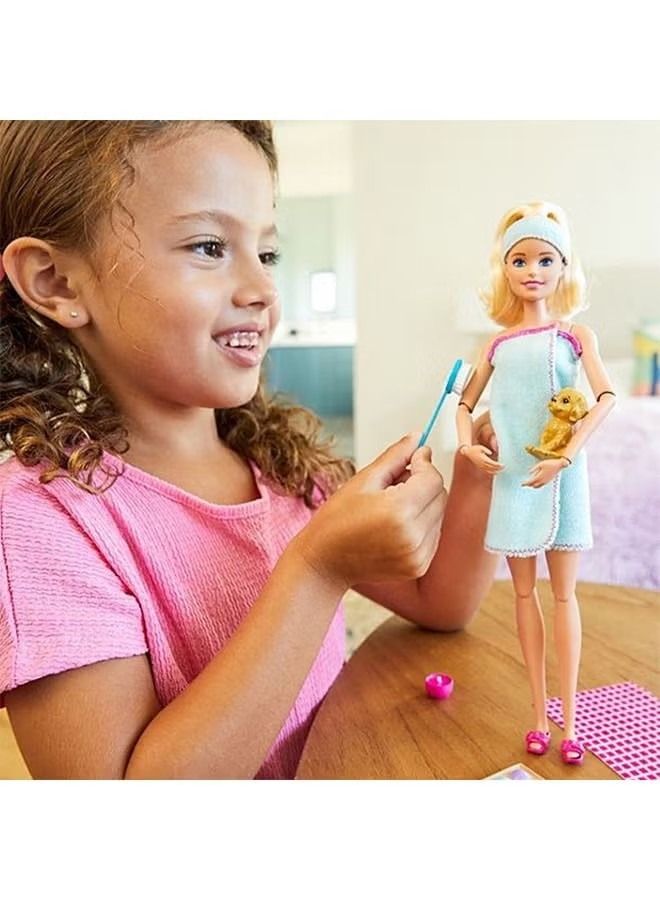 NIBEMINENT Barbie Bathing Doll Swimming Circle Toy 3-7 Years Old - Image 4