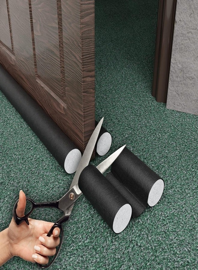 SHUTTLE ART Door Bottom Sealing Strip Guard for Home - Sound-Proof, Waterproof, Reduce Noise, Energy Saving Door Stopper for Reduce Door Dust, Insects Protector, Closers,Adjustable Door Stoppers(8) - Image 2