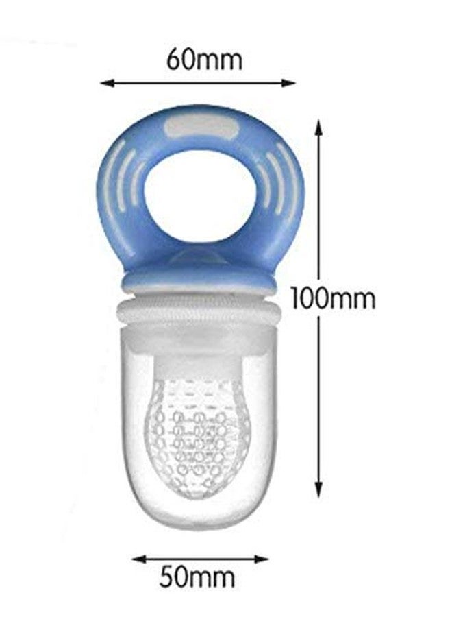 BCARE Bpa-Free Soft Silicone Sipper Juice Milk Rice Spoon Feeding Bottle with Fruit Nibbler Combo Set for Newborn Baby Infants Kids 0-6 Months 120ml Pack of 1 (Green-2, 120ml) - Image 3