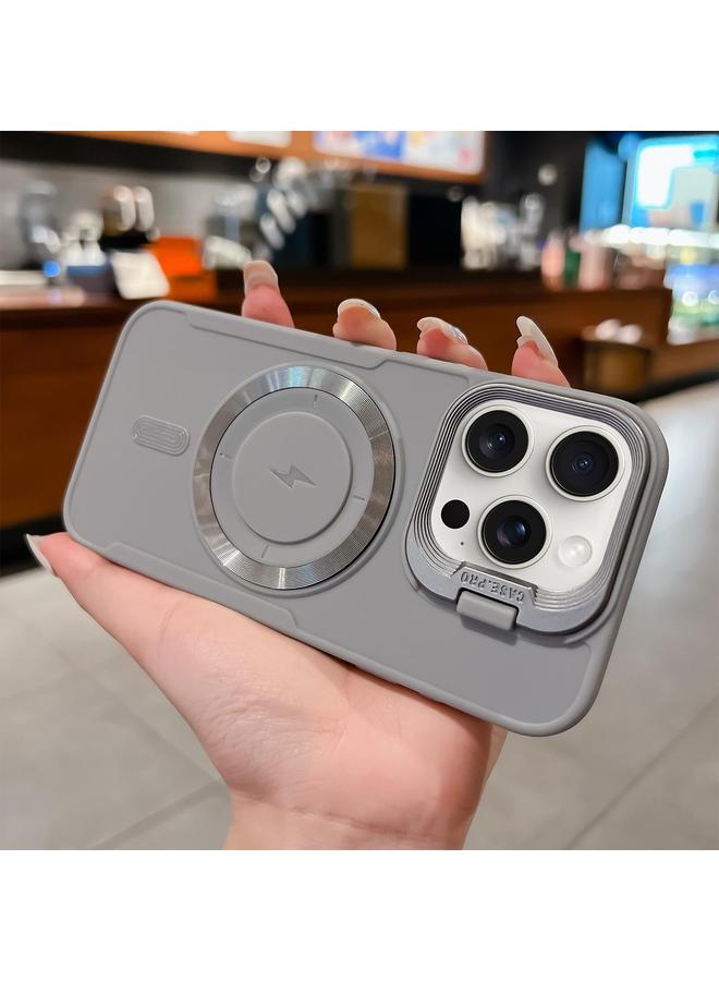 The Bros Case For iPhone 15 Pro Lens Frame Holder Blade MagSafe Phone Case