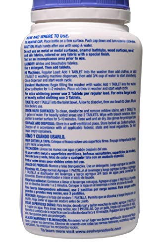 Evolve Concentrated Bleach Tablets, 1- 32ct (Summer Lavender) - Image 2